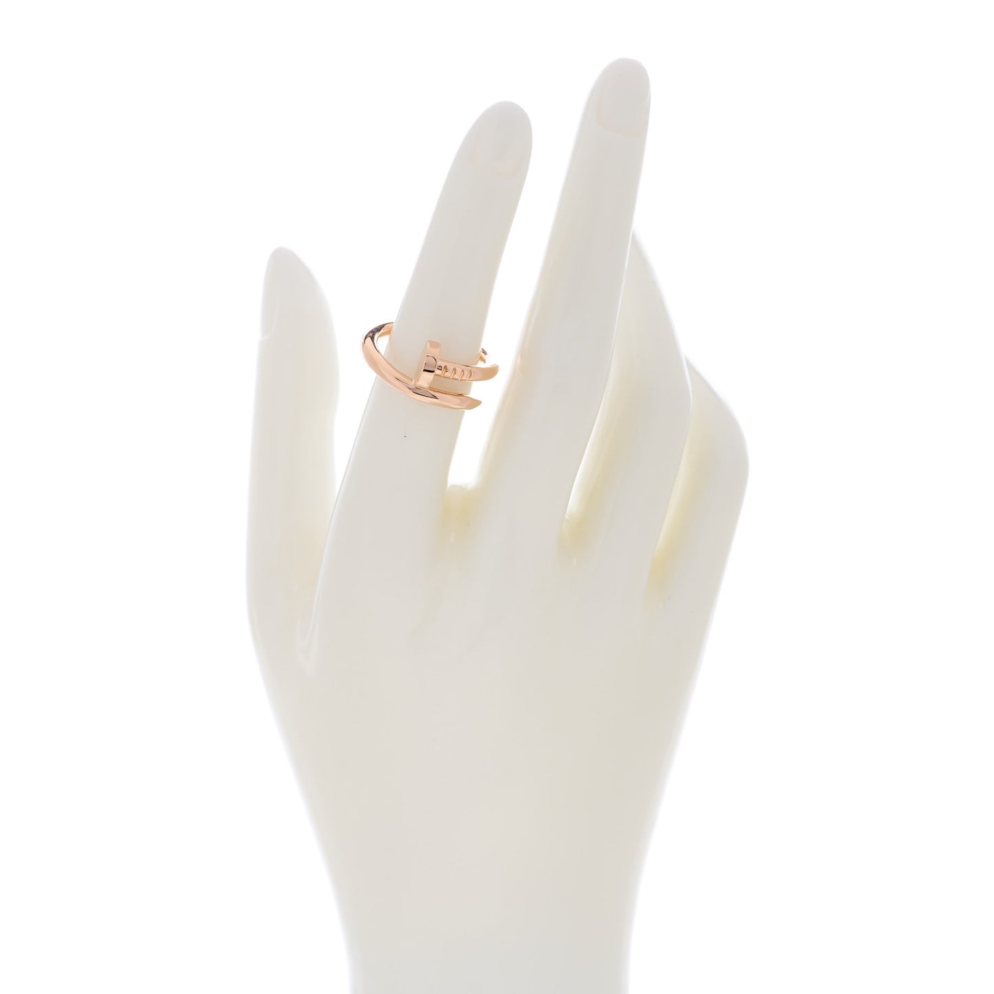 18K Pink Gold Juste Un Clou Ring 53 6.25