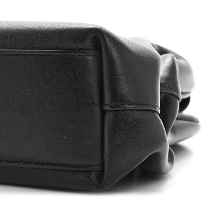 Bottega Veneta Calfskin Small The Point Triangle Bag Black 9 of 13