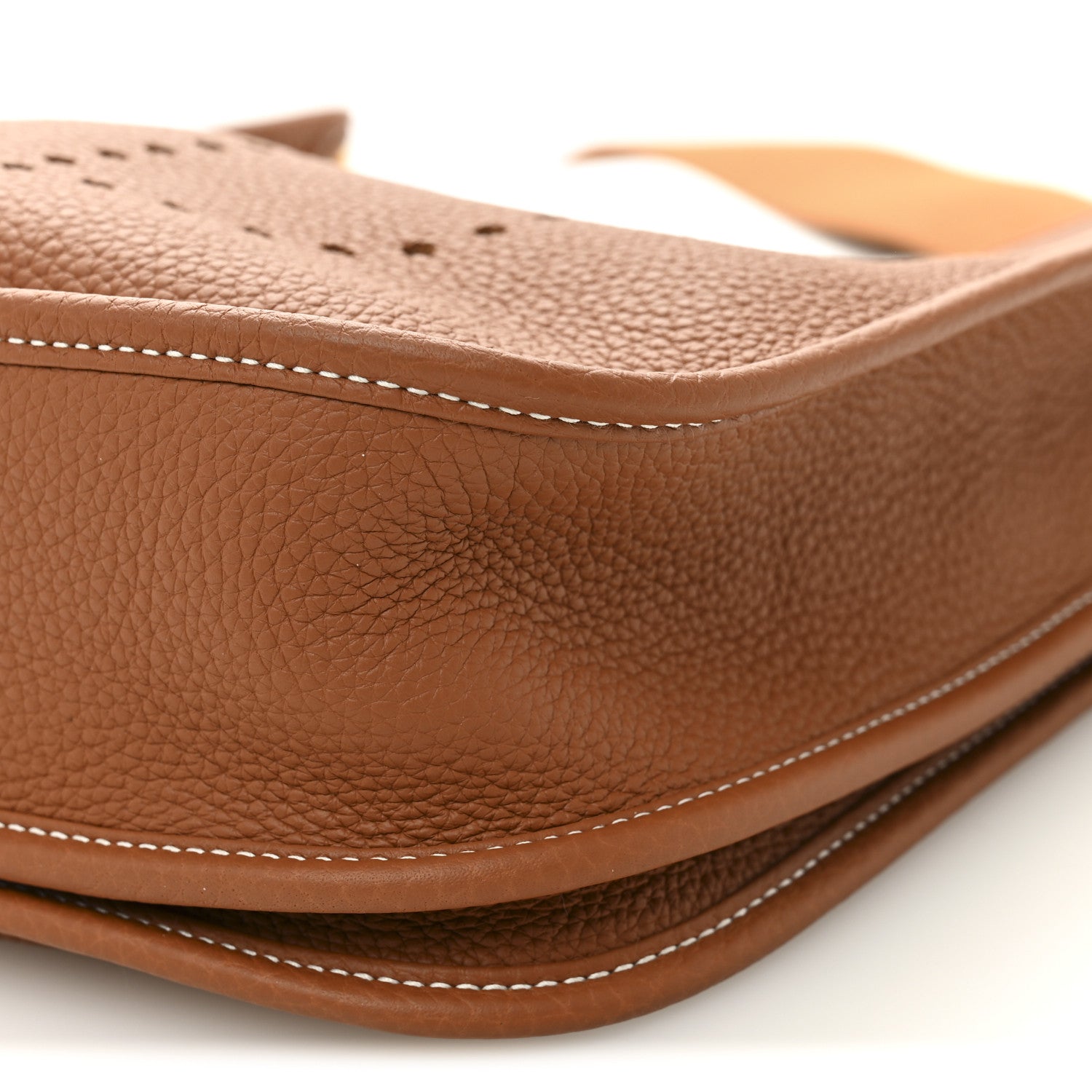 Hermes Taurillon Clemence EVELYNE III PM Gold 10 of 11