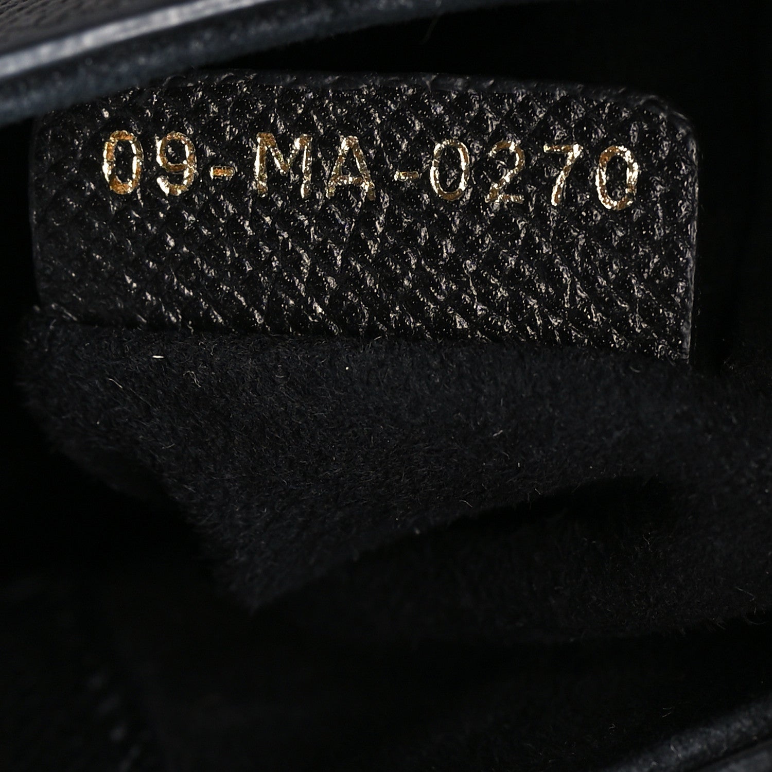 Christian Dior Calfskin Mini Saddle Bag Black 7 of 9