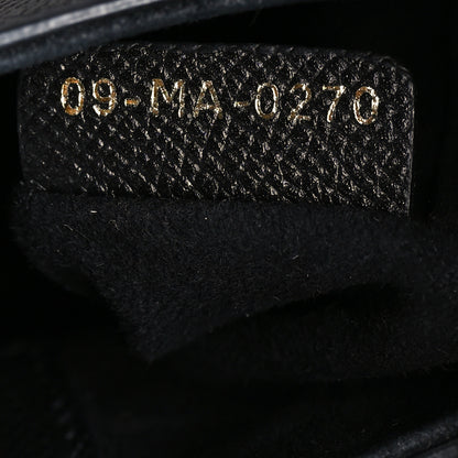 Christian Dior Calfskin Mini Saddle Bag Black 7 of 9