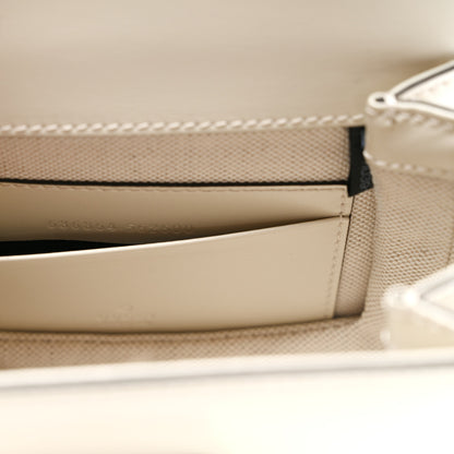 Gucci Boarded Dyana Lux Calfskin Web Mini Bamboo 1947 Top Handle Bag Mystic White 7 of 10
