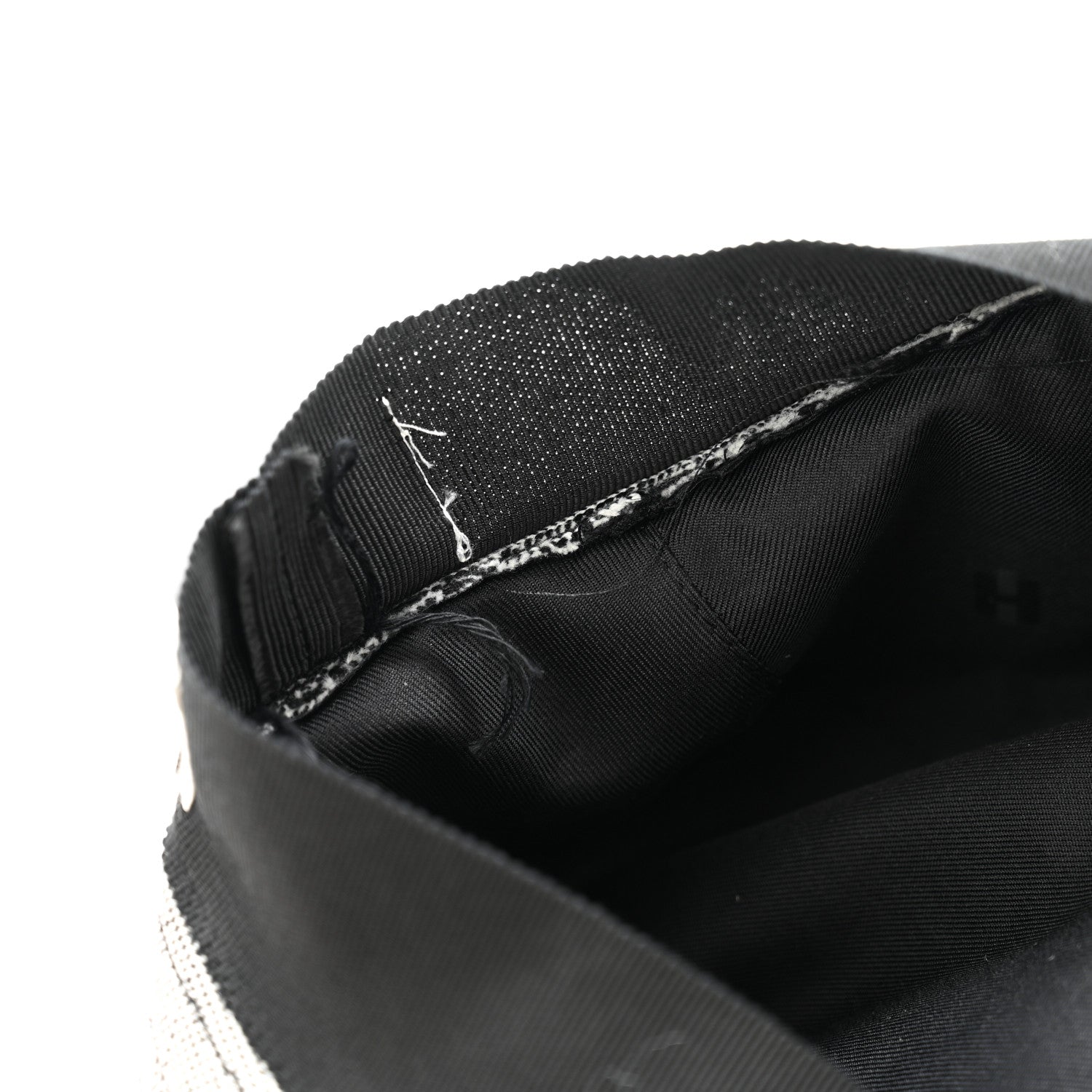 Hermes Linen Cotton Colette Bucket Hat 58 Black 9 of 9