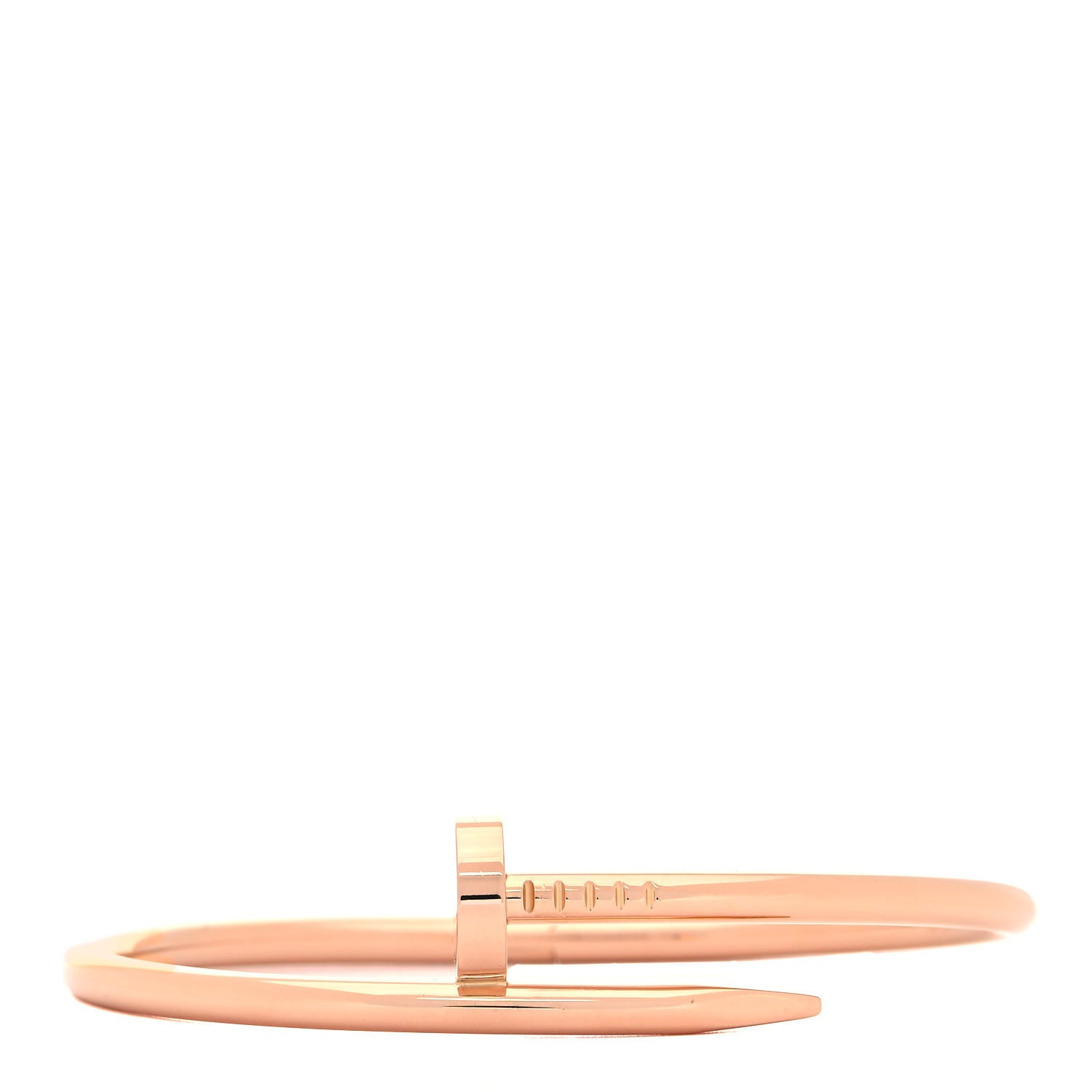 Cartier 18K Pink Gold Juste Un Clou Bracelet 17 1 of 5