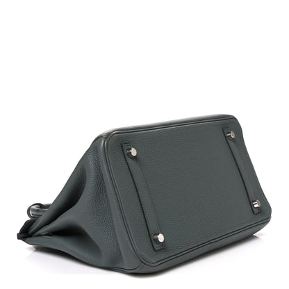 Hermes Togo Birkin 30 Vert Amande 4 of 10