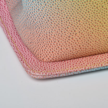 Chanel Caviar Quilted Medium Cuba Rainbow Boy Flap Multicolor 10 of 12