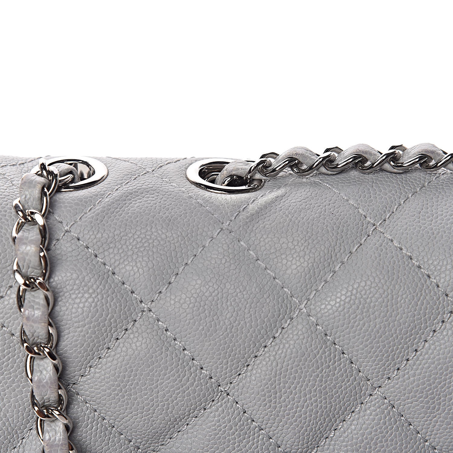 Chanel Caviar Quilted Large Urban Companion Flap Grey 11 of 14