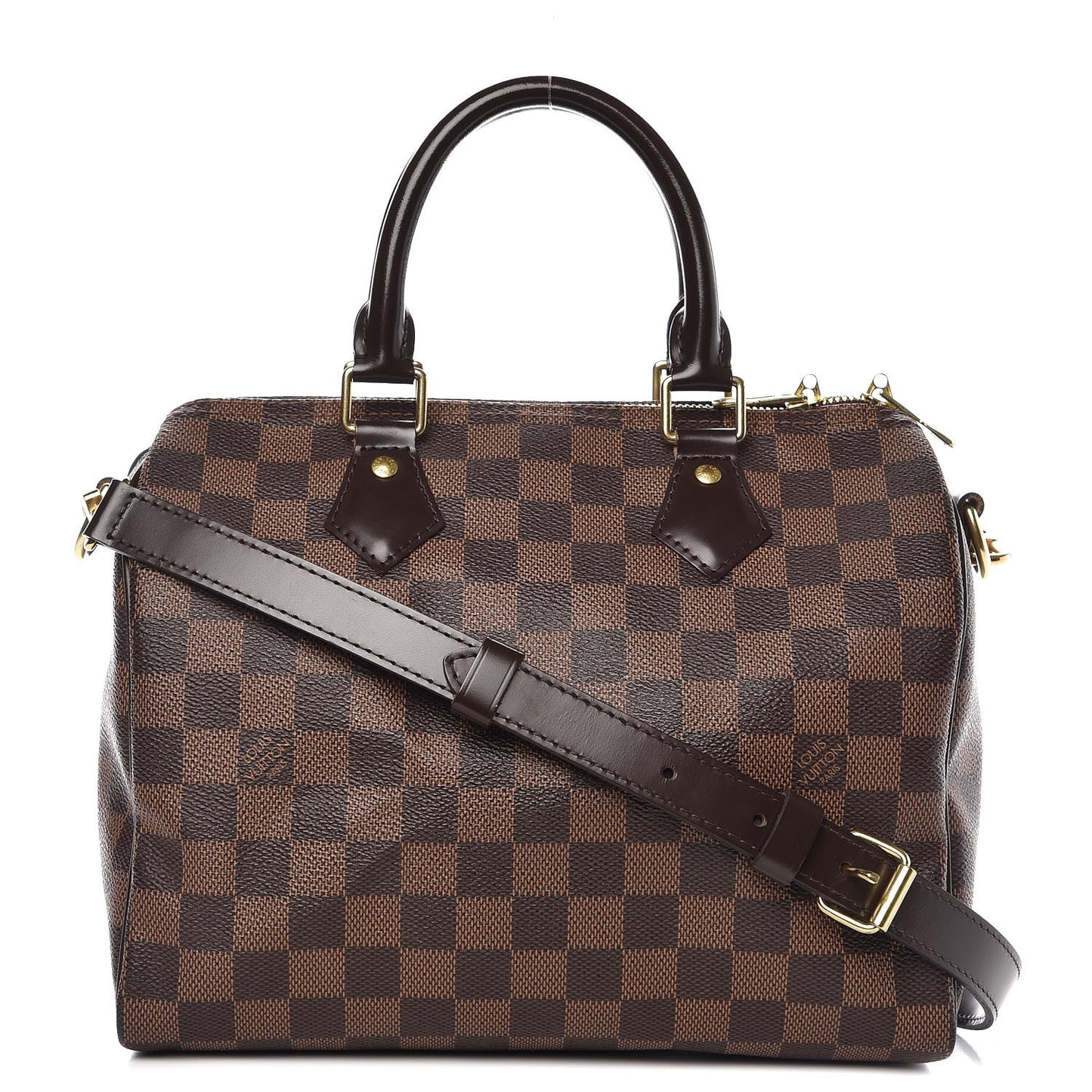 Damier Ebene Speedy Bandouliere 25