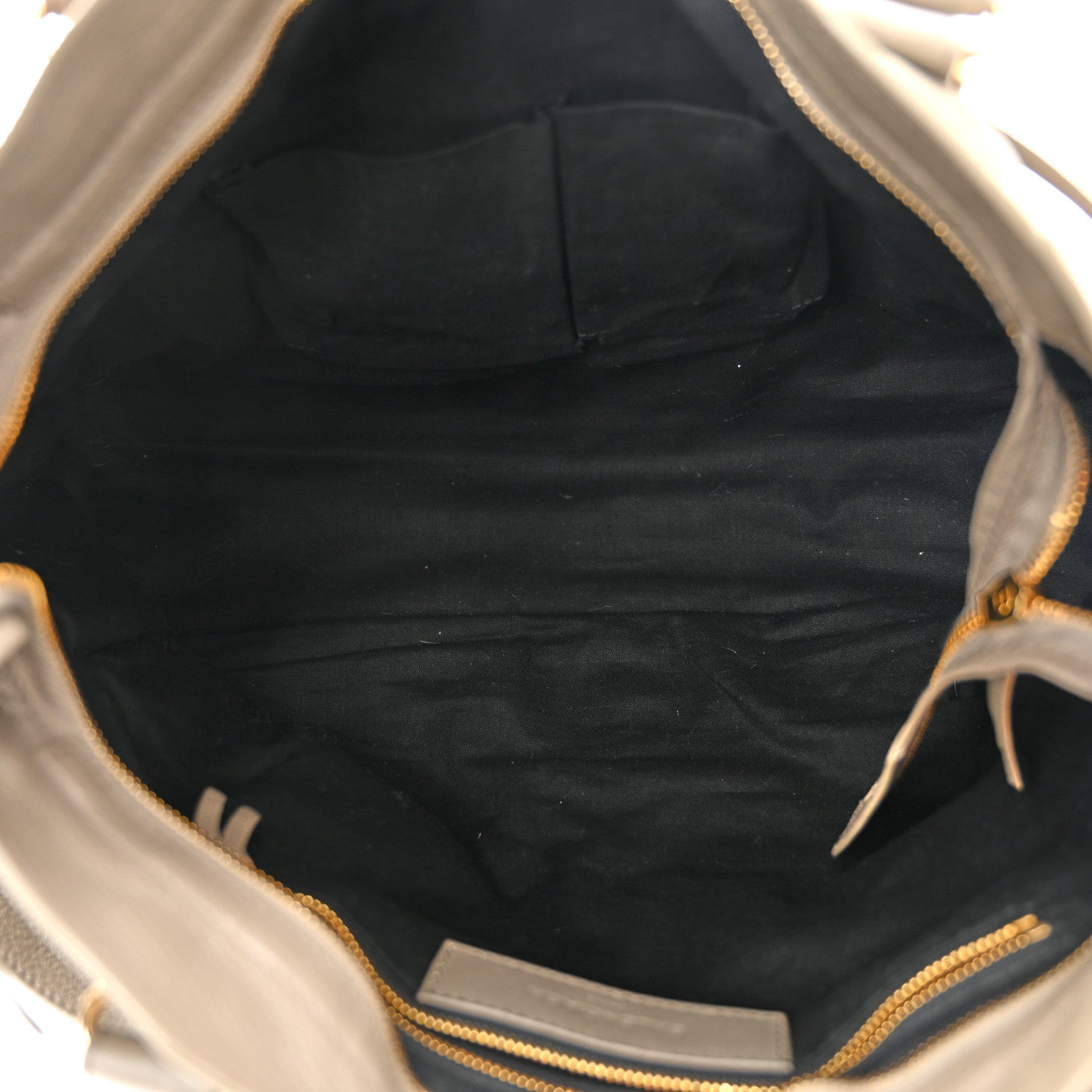 Balenciaga Chevre Gold Metallic Edge Hardware City Gris Taupe 5 of 12