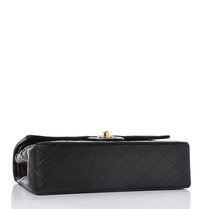 Chanel Lambskin Quilted Medium Double Flap Black 4 of 12