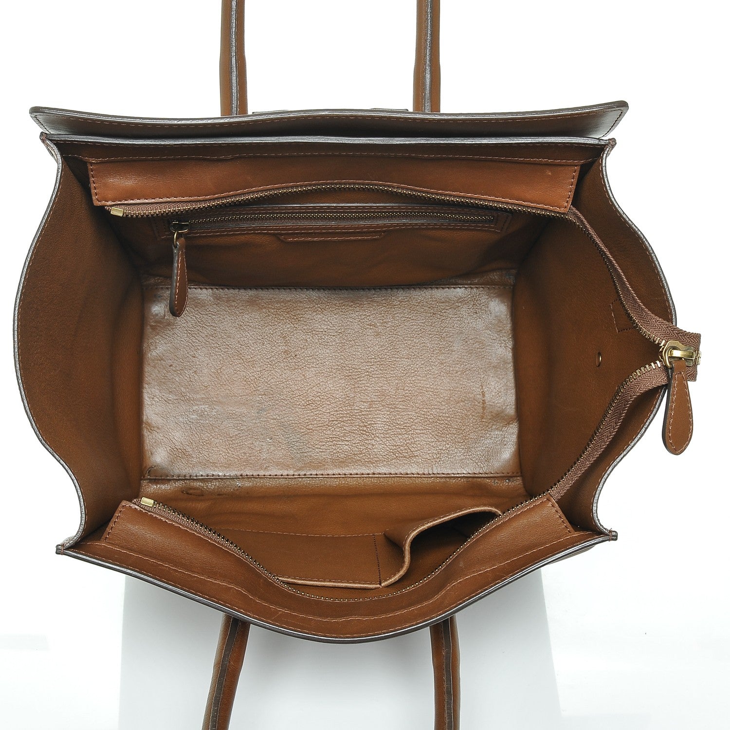Celine Palmelato Mini Luggage Camel 5 of 23