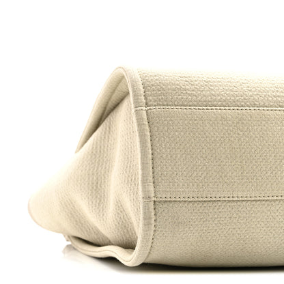 Chanel Mixed Fibers Small Deauville Tote Beige 10 of 11