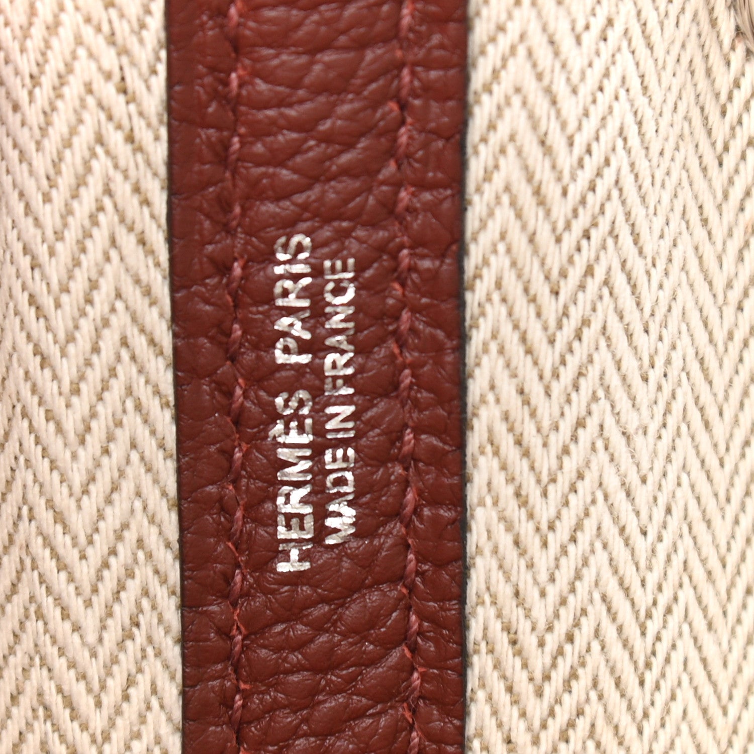 Hermes Vache Country Garden Party 30 TPM Rouge H 6 of 9