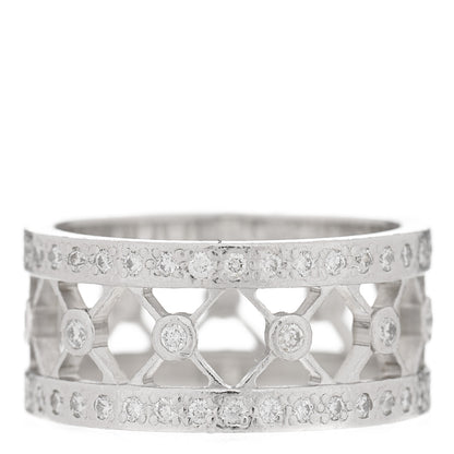 Tiffany Platinum Diamond Voile Ring 47 4 5 of 10