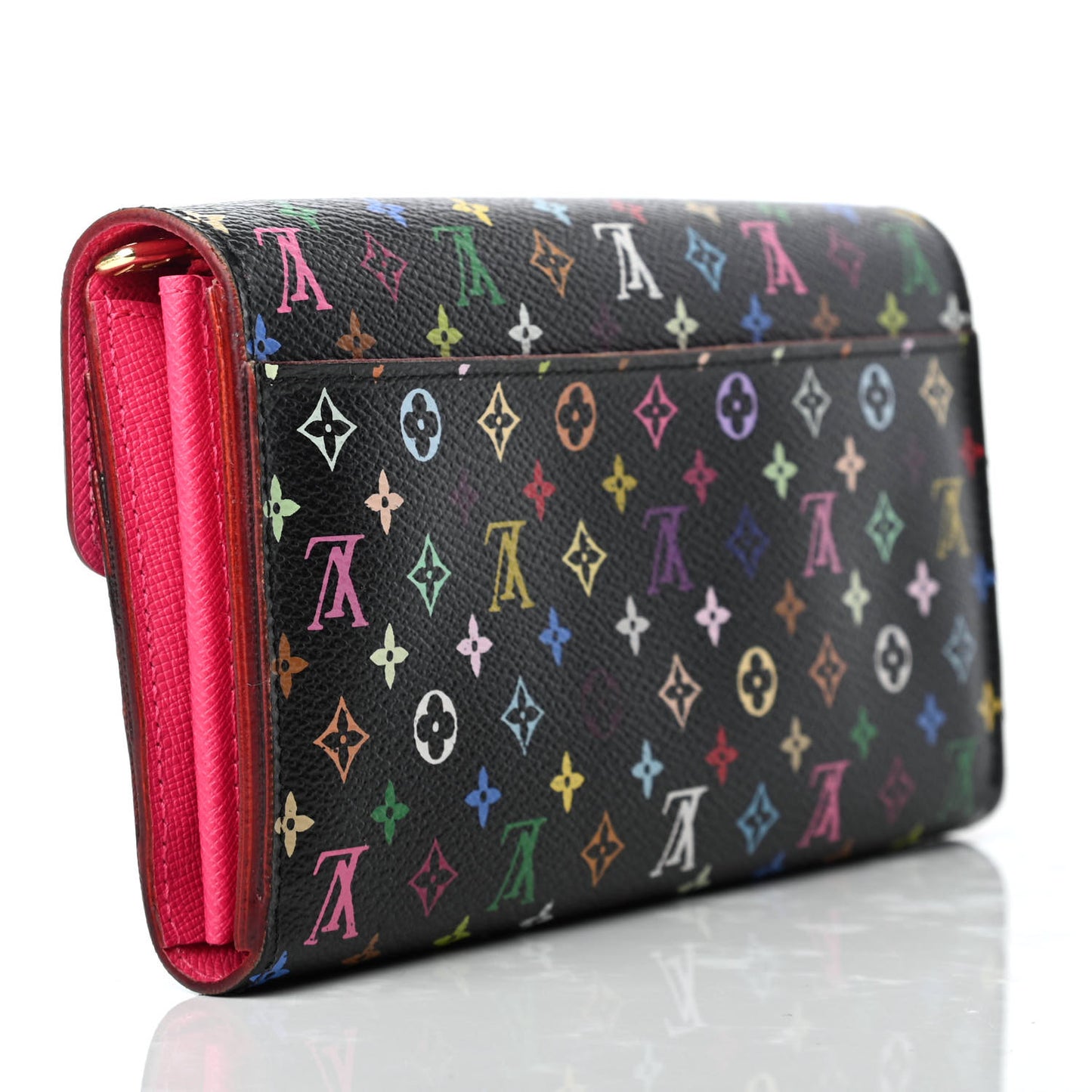 Monogram Multicolor Sarah Wallet NM Black Grenade