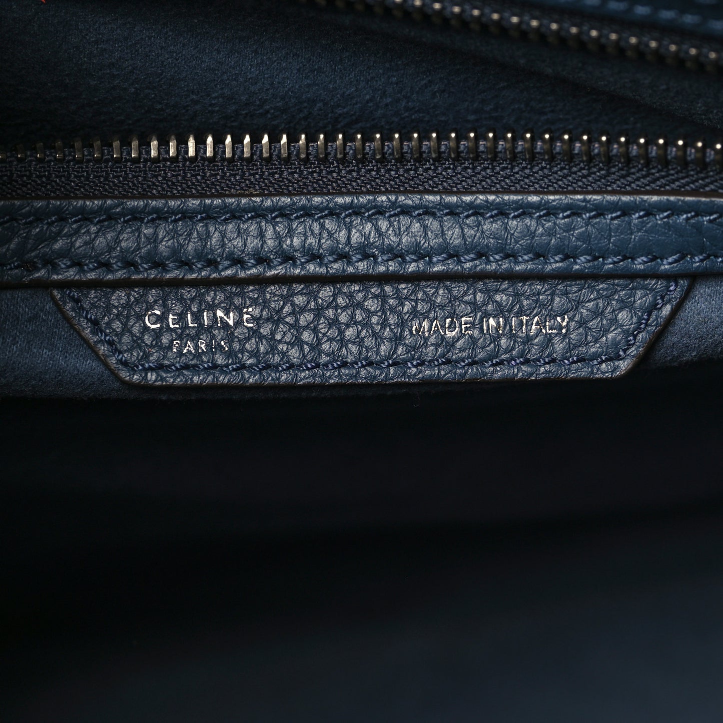 Drummed Calfskin Mini Luggage Orage