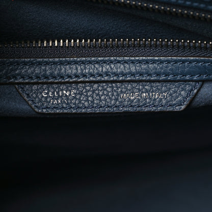 Celine Drummed Calfskin Mini Luggage Orage 5 of 7