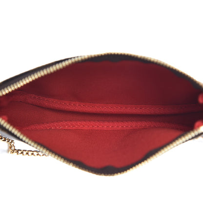 Louis Vuitton Damier Ebene Mini Pochette Accessories 5 of 7