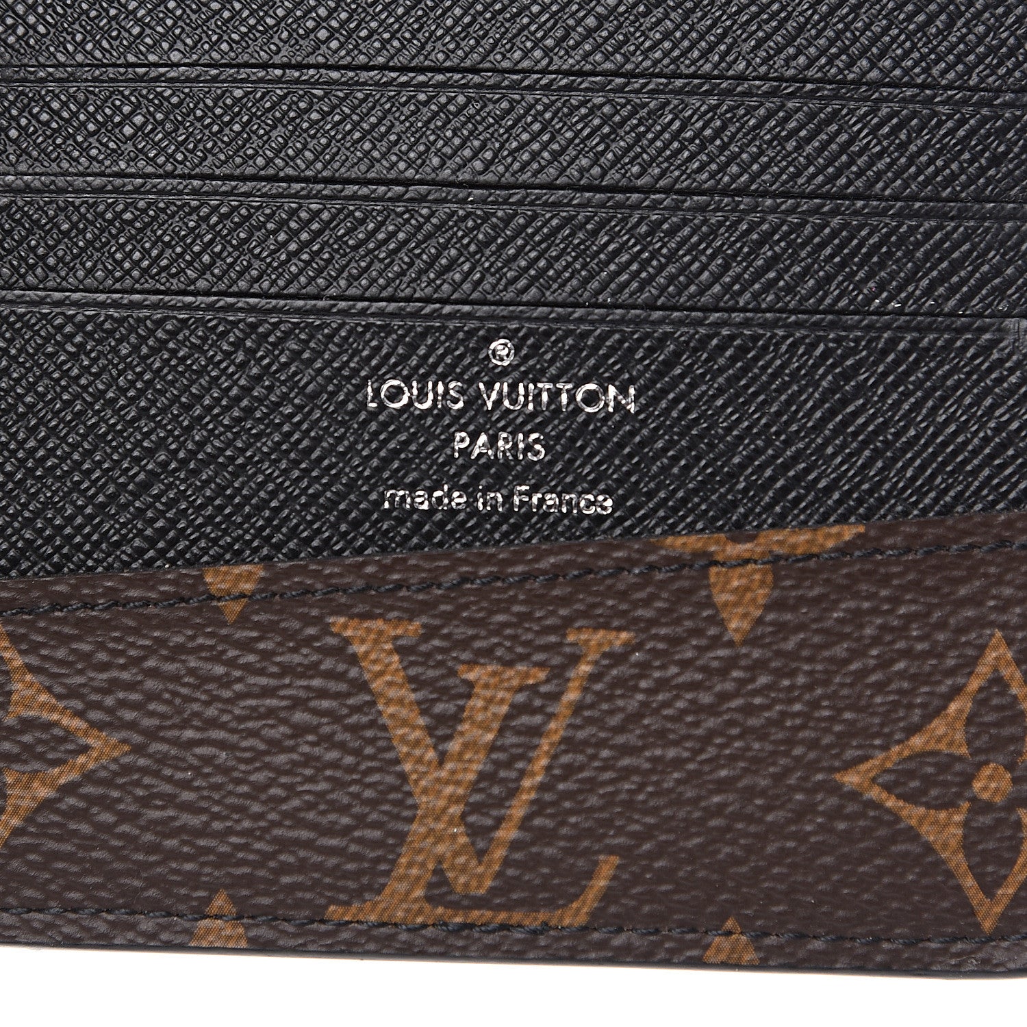 Louis Vuitton Monogram Macassar Gaspar Wallet 5 of 5