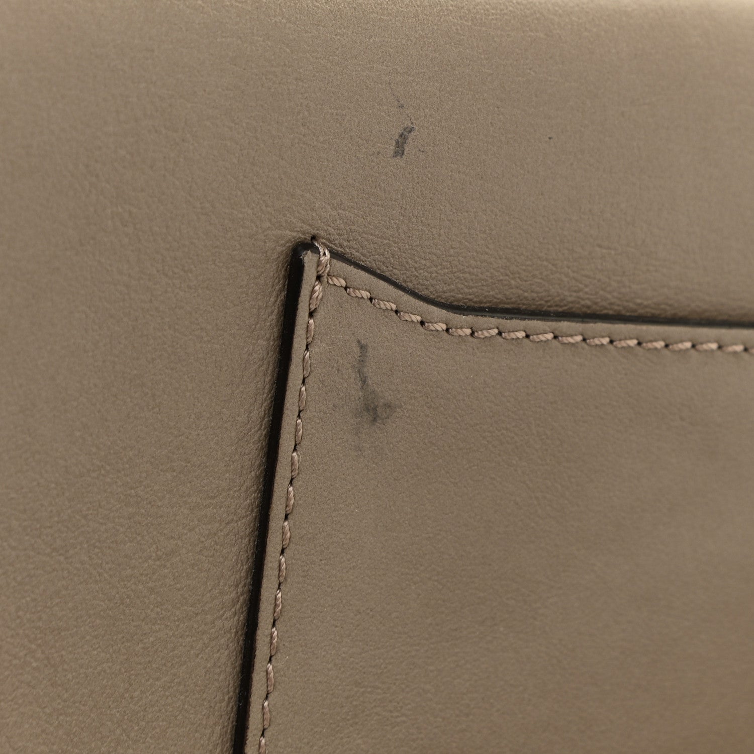 Chloe Calfskin Small Nile Bracelet Minaudiere Bag Motty Grey 14 of 15