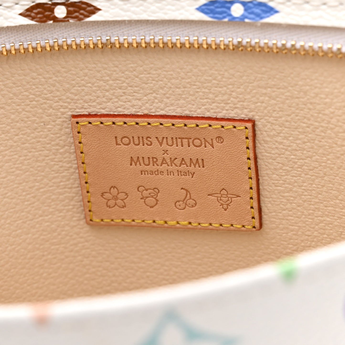 LV X TM Monogram Multicolor Toiletry Pouch 19 White