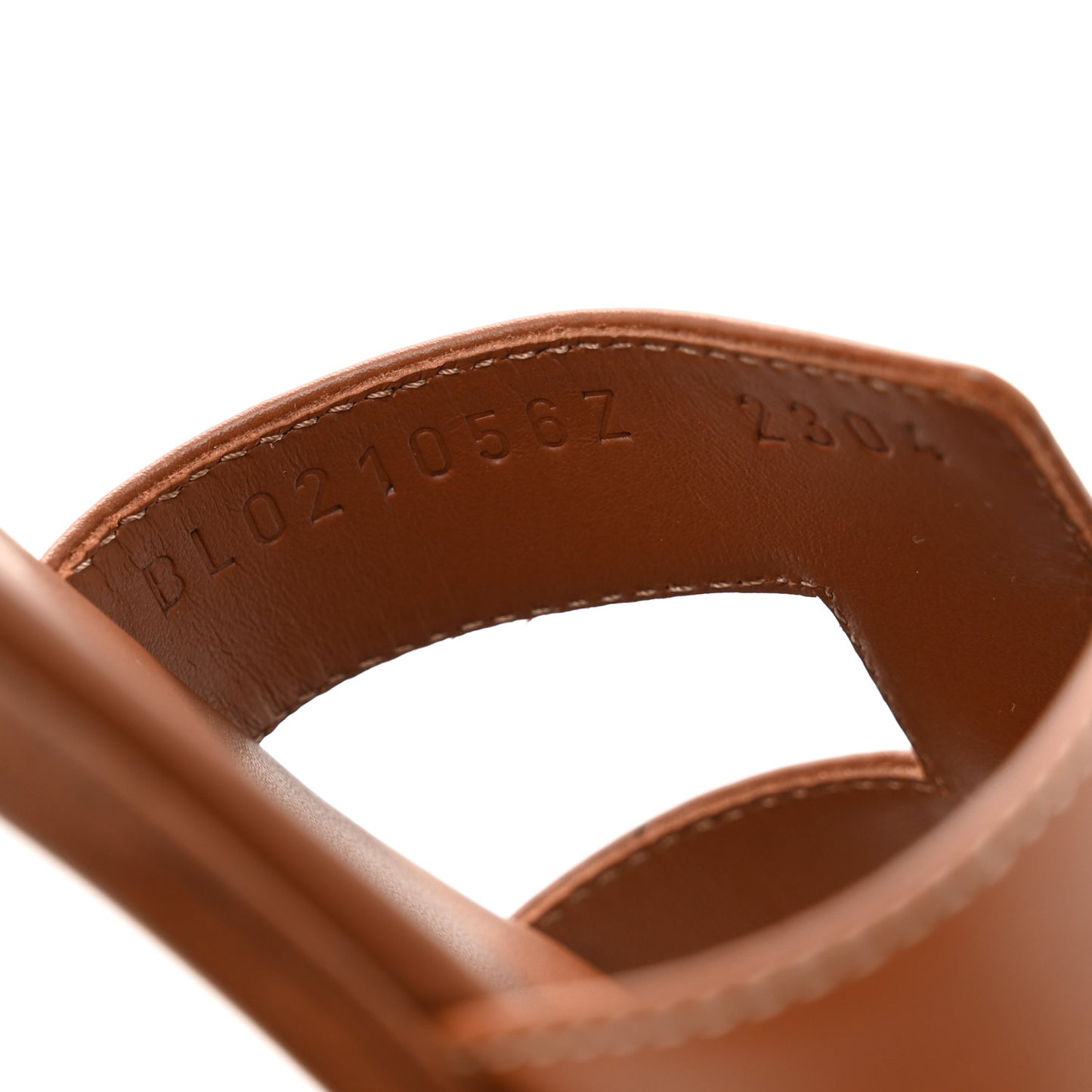 Box Calfskin Oran Sandals 37 Gold