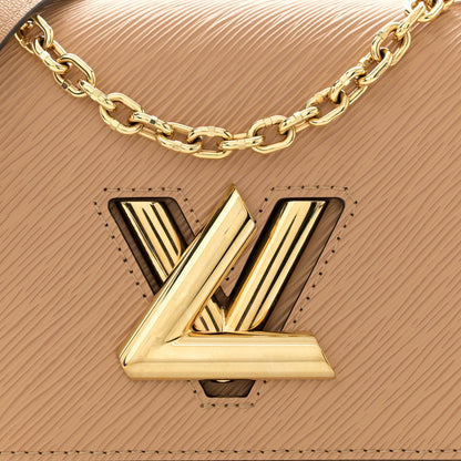 Louis Vuitton Epi Twist Shoulder Bag MM Camel 9 of 14