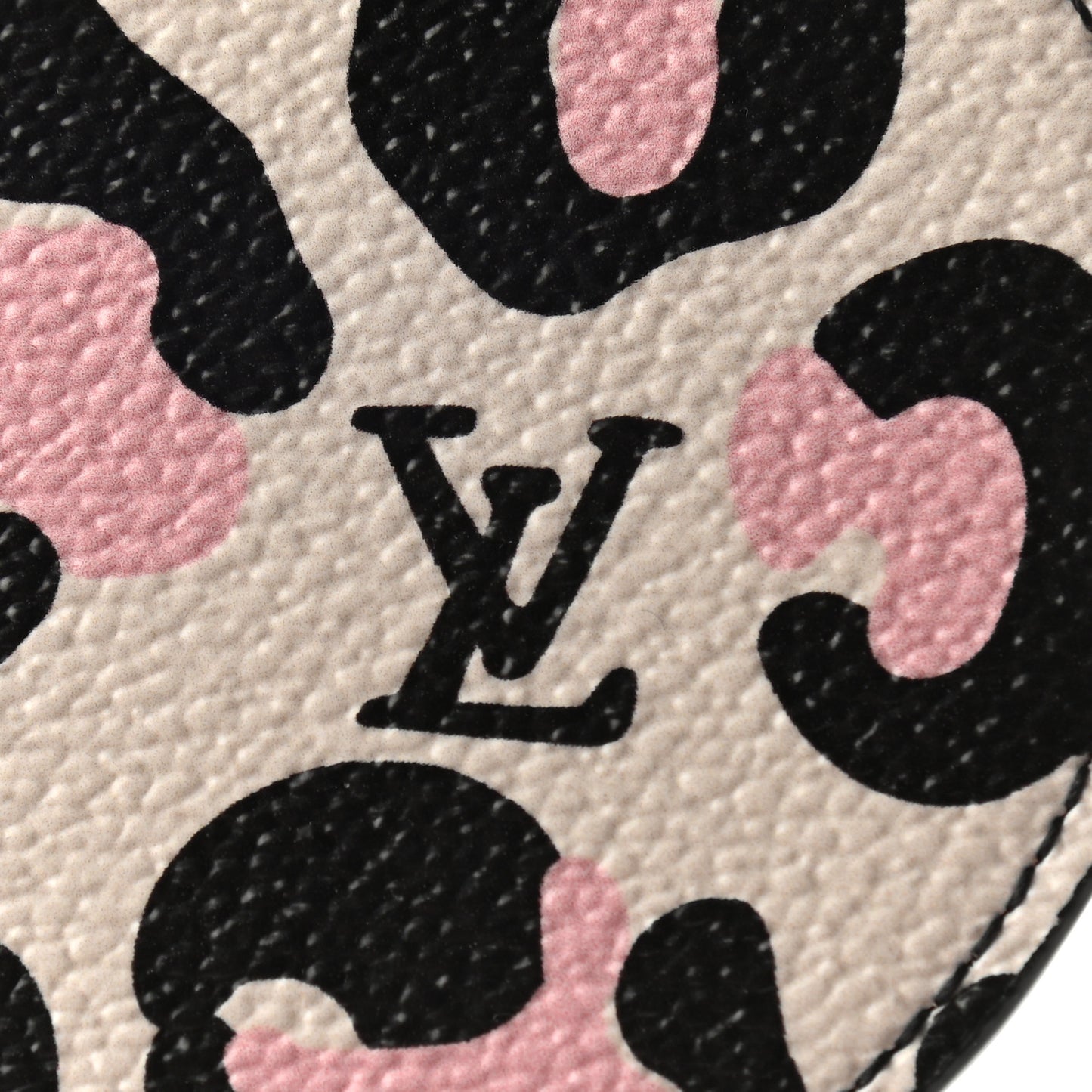 Monogram Wild At Heart Illustre Bag Charm Key Ring Black