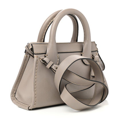 Chloe Buffalo Mini Edith Bag Cashmere Grey 3 of 10