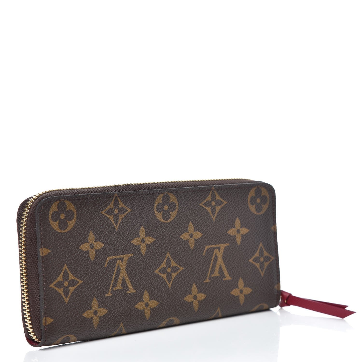Louis Vuitton Monogram Clemence Wallet Fuchsia 3 of 8
