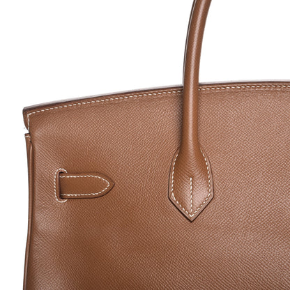 Hermes Courchevel Birkin 35 Gold 23 of 24