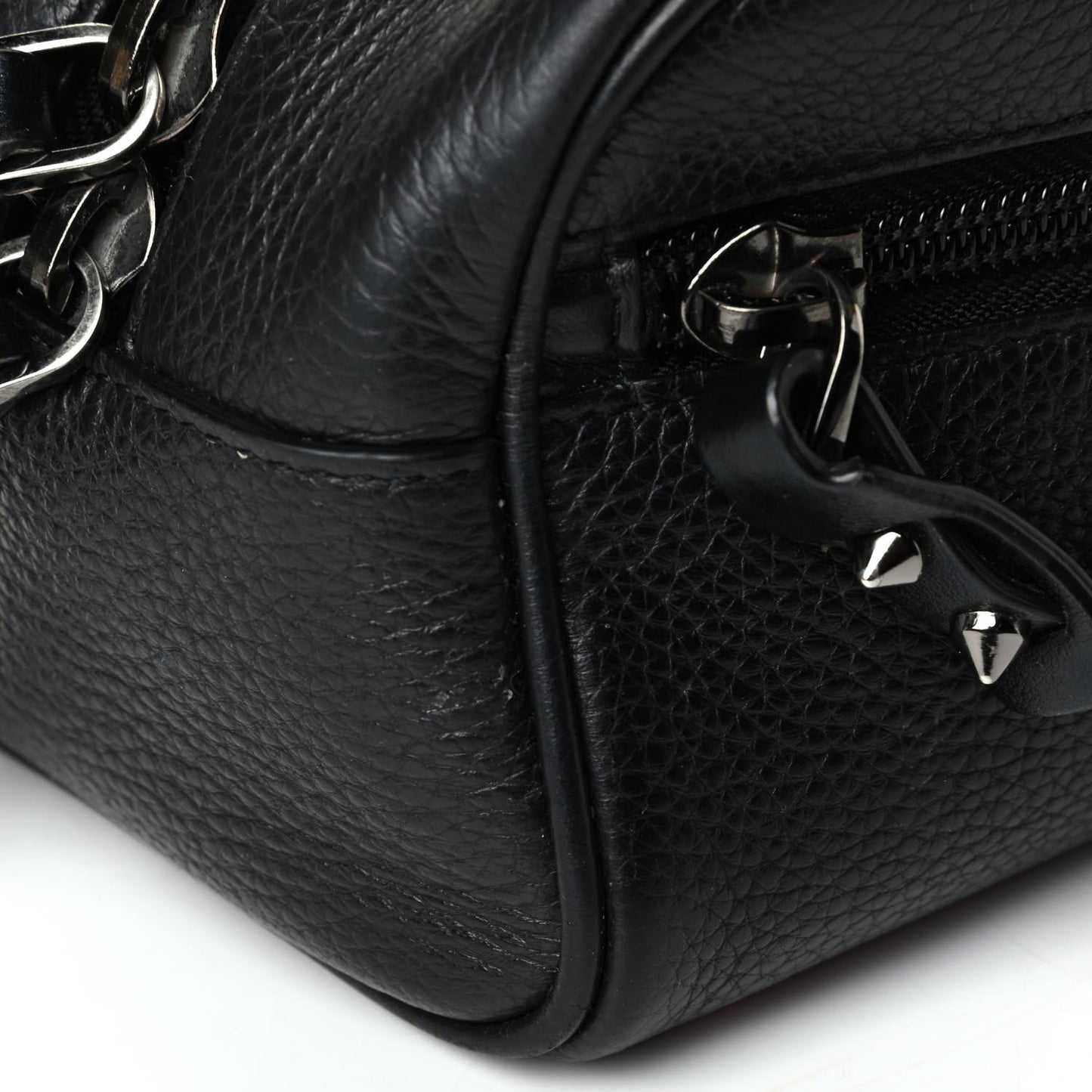 Calfskin Blaster Belt Bag Black