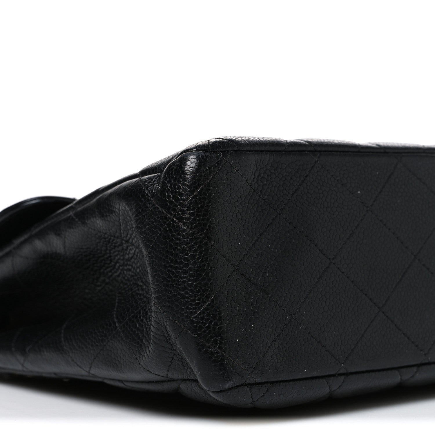 Chanel Caviar Jumbo Single Flap Black 9 of 10