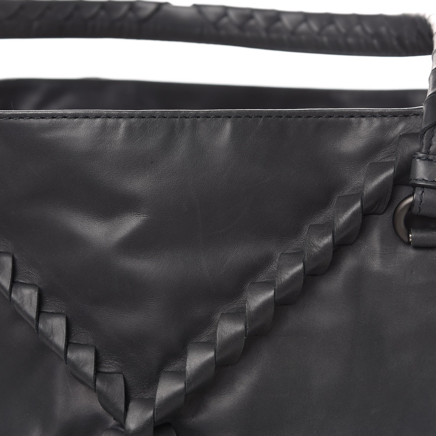 Bottega Veneta Calfskin Intrecciato Diamond Tote Ardoise 12 of 12
