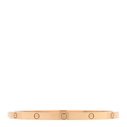 Cartier 18K Pink Gold Small LOVE Bracelet 16 3 of 6