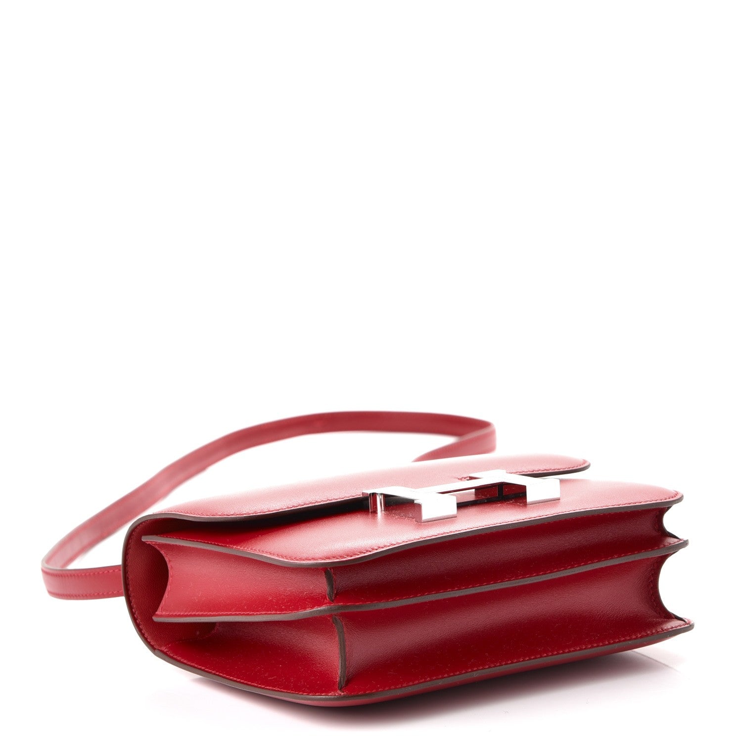 Hermes Tadelakt Constance 18 Rouge Vif 5 of 19