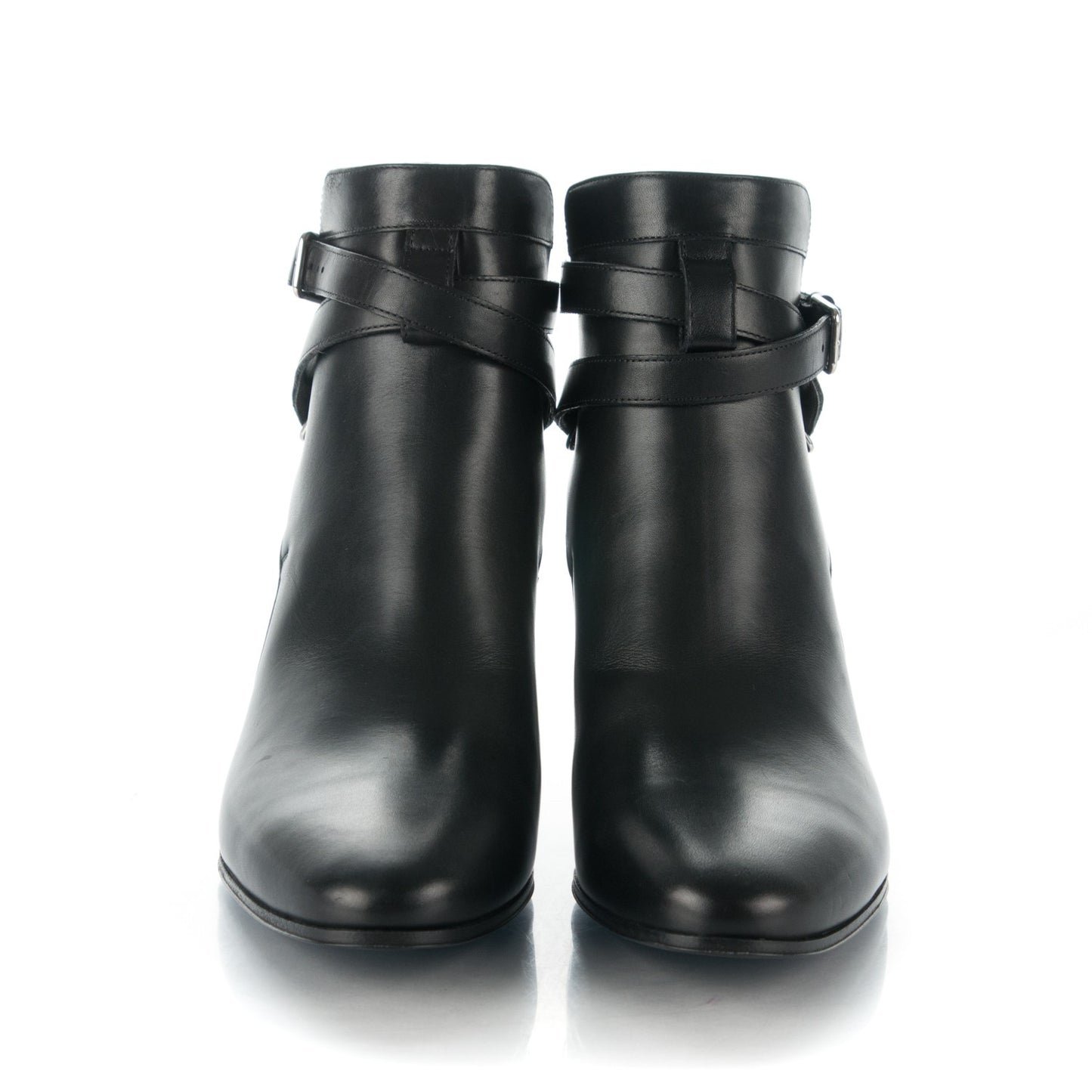 Smooth Jodhpur Calfskin Blake Ankle Boots 37.5 Black