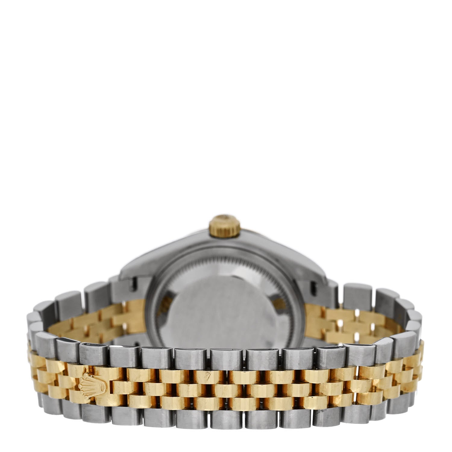 Rolex Stainless Steel 18K Yellow Gold 28mm Oyster Perpetual Datejust Watch Silver Roman 279173 3 of 4