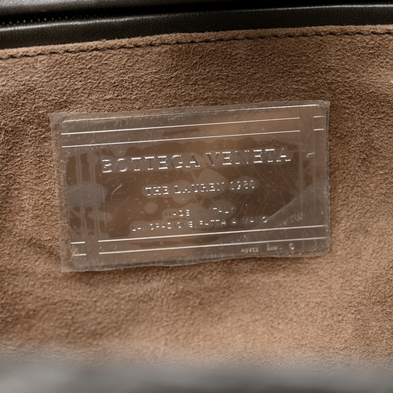 Bottega Veneta Nappa Intrecciato The Lauren 1980 Clutch Shadow 6 of 6
