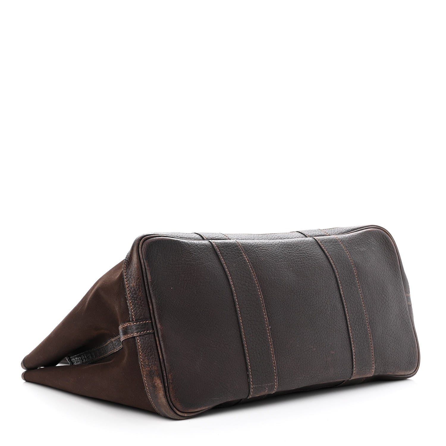 Hermes Toile Negonda Garden Party Tote 36 MM Chocolate 4 of 18
