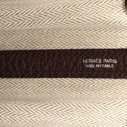 Hermes Negonda Garden Party Tote 30 TPM Bordeaux 6 of 9