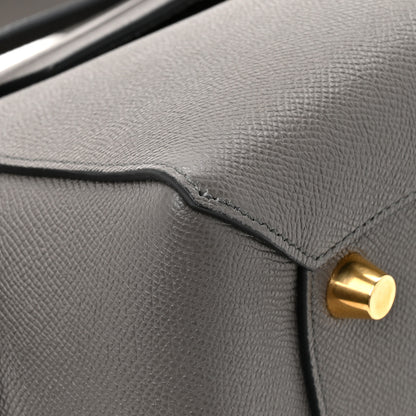Celine Grained Calfskin Mini Belt Bag Grey 11 of 13