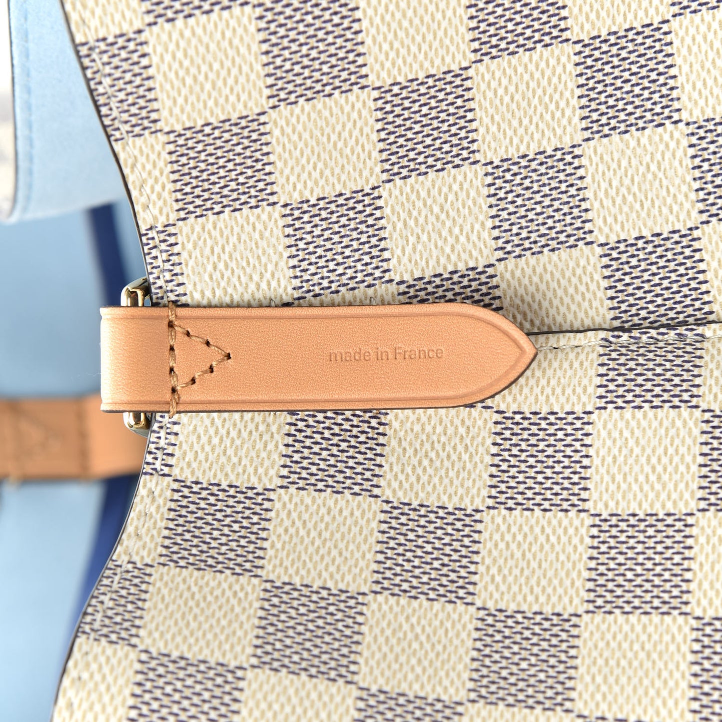 Damier Azur Braided Neonoe MM Blue