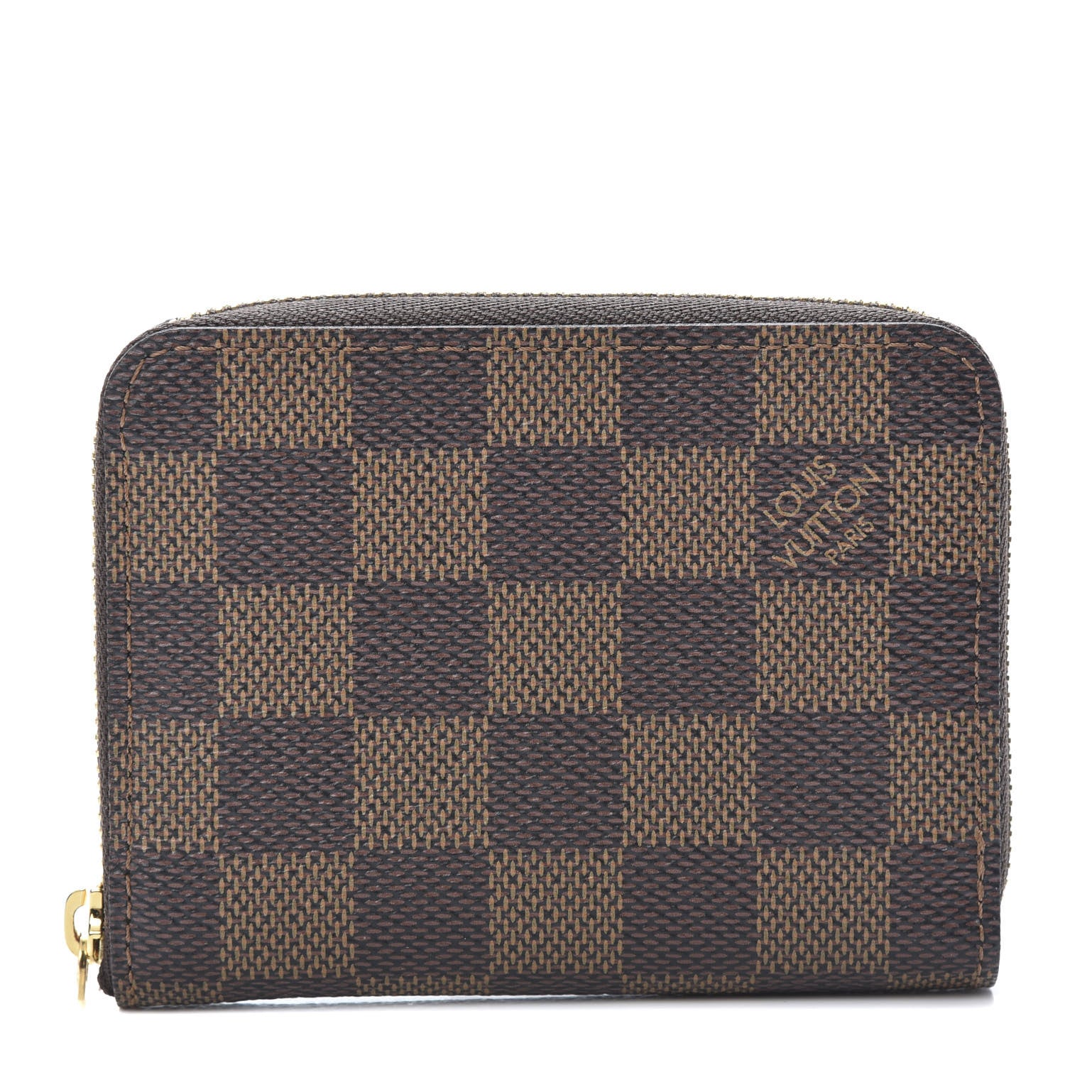 Louis Vuitton Damier Ebene Zippy Coin Purse 1 of 8