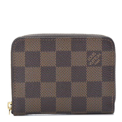 Louis Vuitton Damier Ebene Zippy Coin Purse 1 of 8