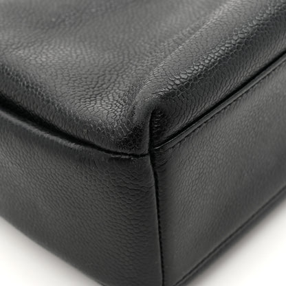 Chanel Caviar CC Shoulder Bag Black 9 of 13