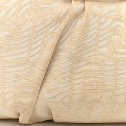 Fendi Zucca Mia Tote Beige Black 14 of 16