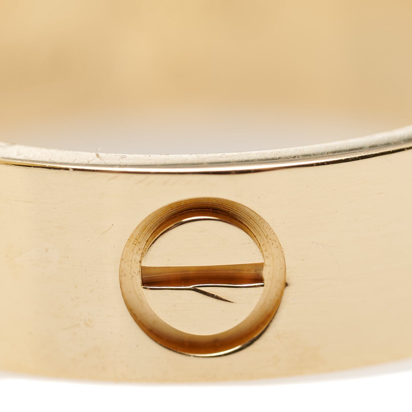 18K Yellow Gold 5.5mm LOVE Ring 56 7.5