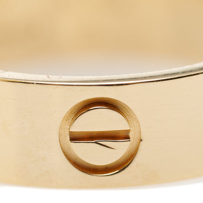 Cartier 18K Yellow Gold 5.5mm LOVE Ring 56 7.5 4 of 5