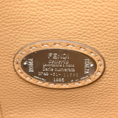 Fendi Cuoio Romano Selleria Bi-Color Carla Shopping Tote Camelia Dark Honey 6 of 11